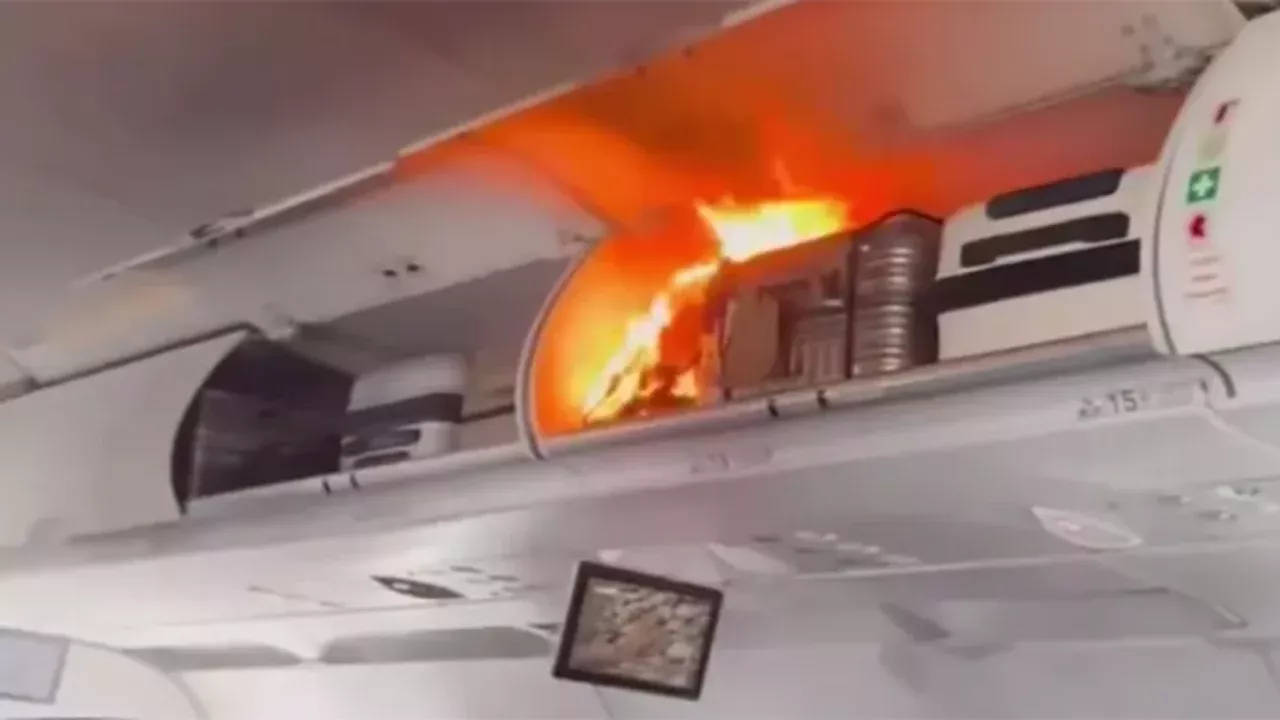 Air China samolyotida pauerbank yonib, shoshilinch qo‘nish amalga oshirildi