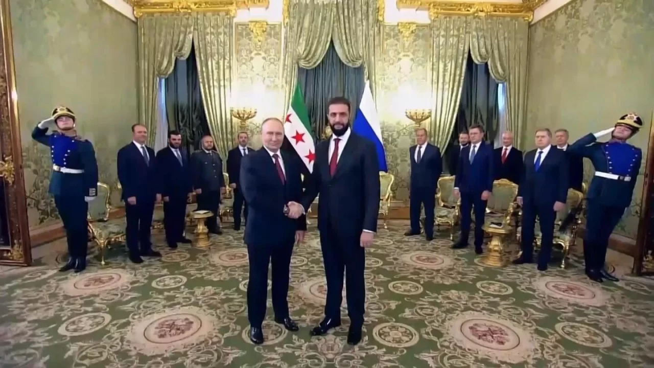 Putin and al-Shara discussed politics at the Moscow meeting