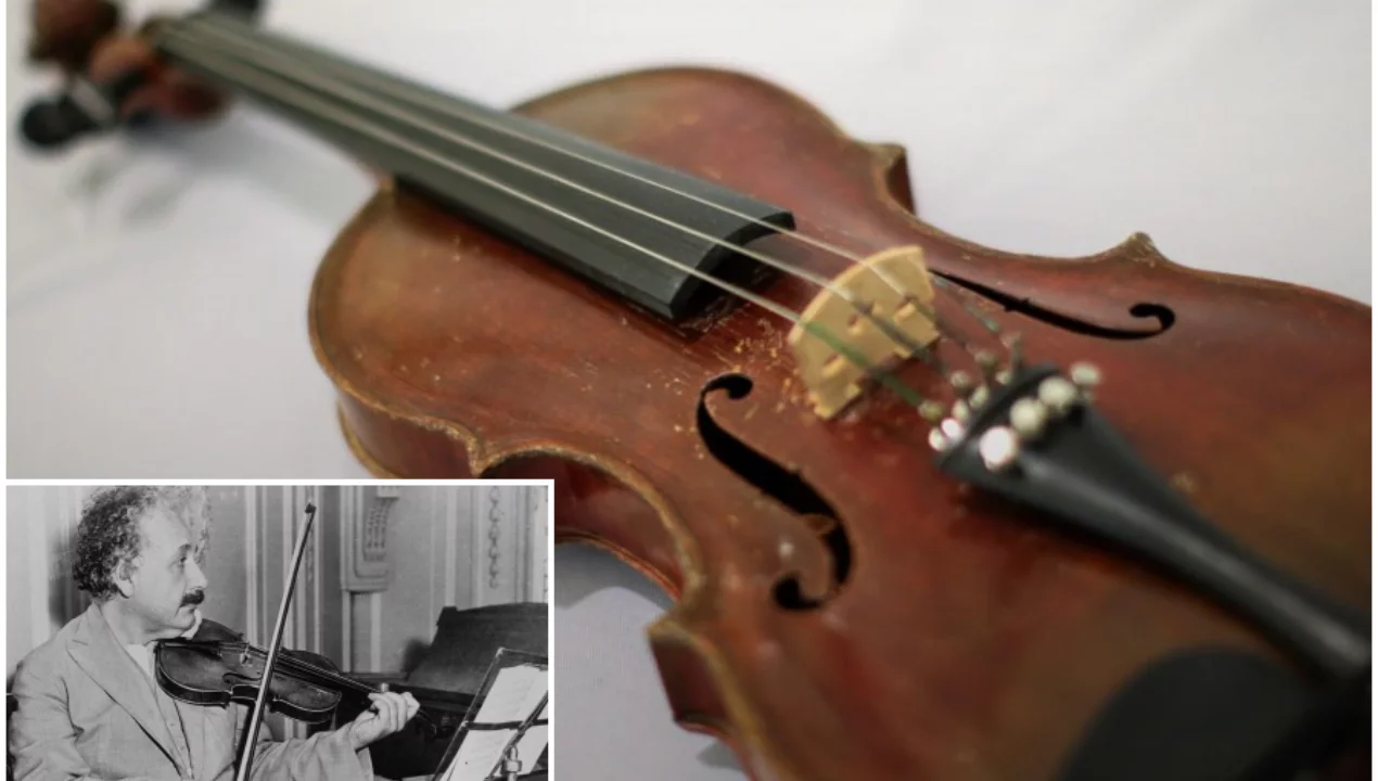 Einstein's violin sold for 1.1 million pounds