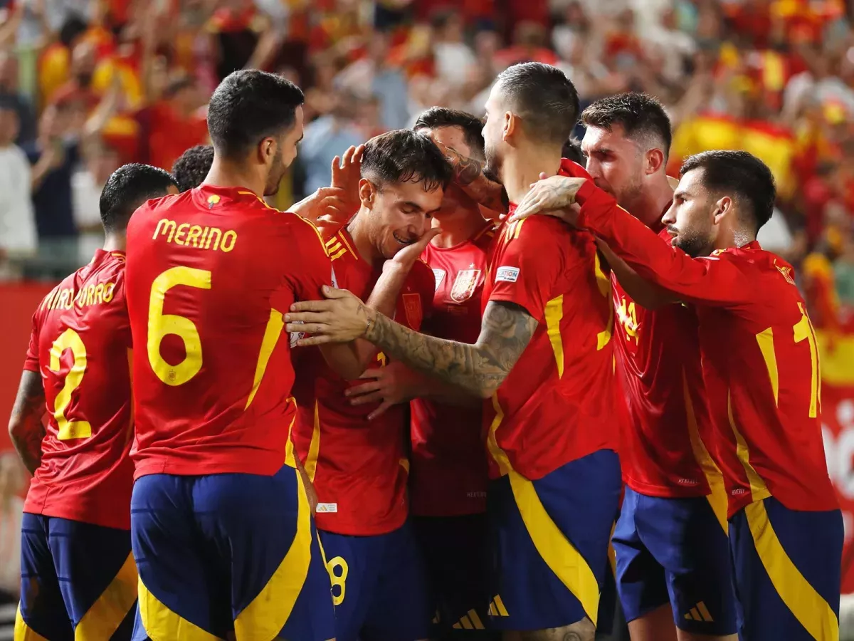 Spain national team repeated the record streak
