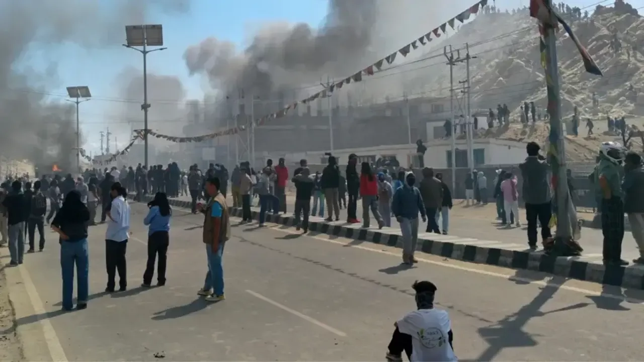 Clashes began over autonomy demands in Ladakh
