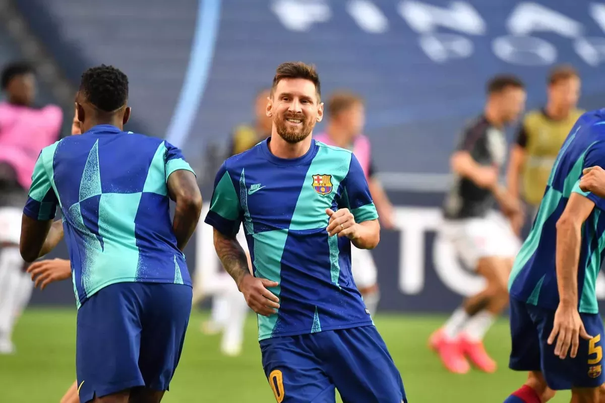 Messi's first game in La Liga was memorable