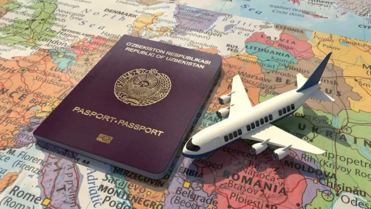Uzbekistan passport allows visa-free entry to 61 countries