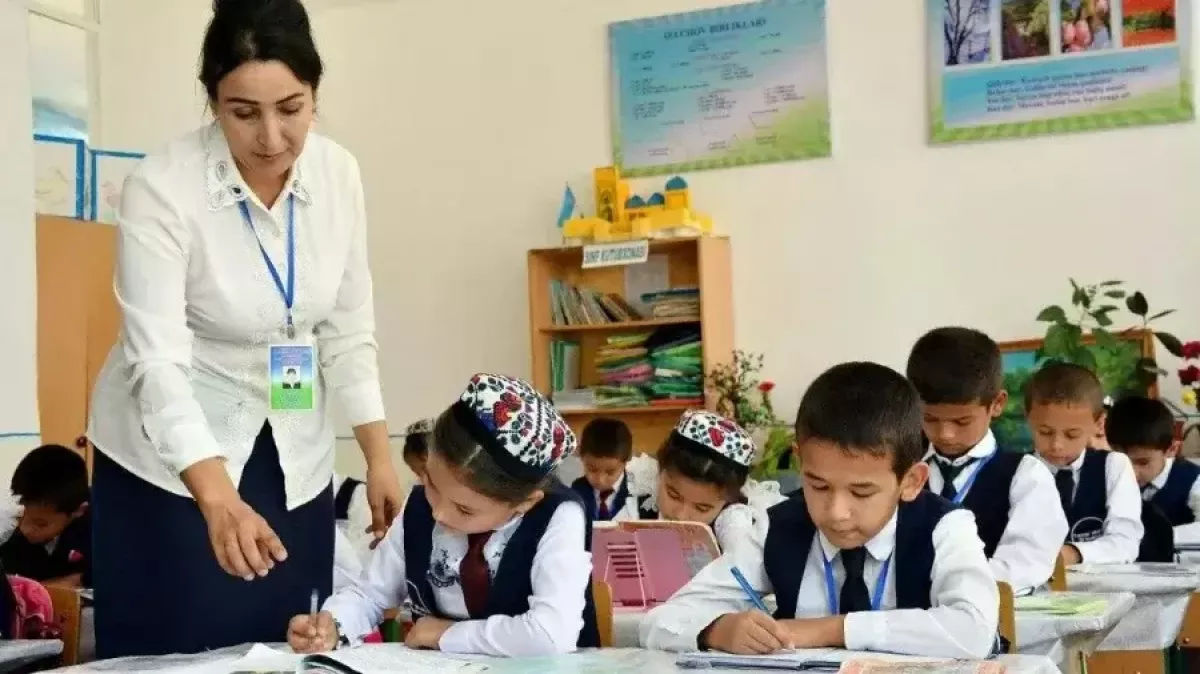 В Узбекистане число учителей увеличилось на 43 процента