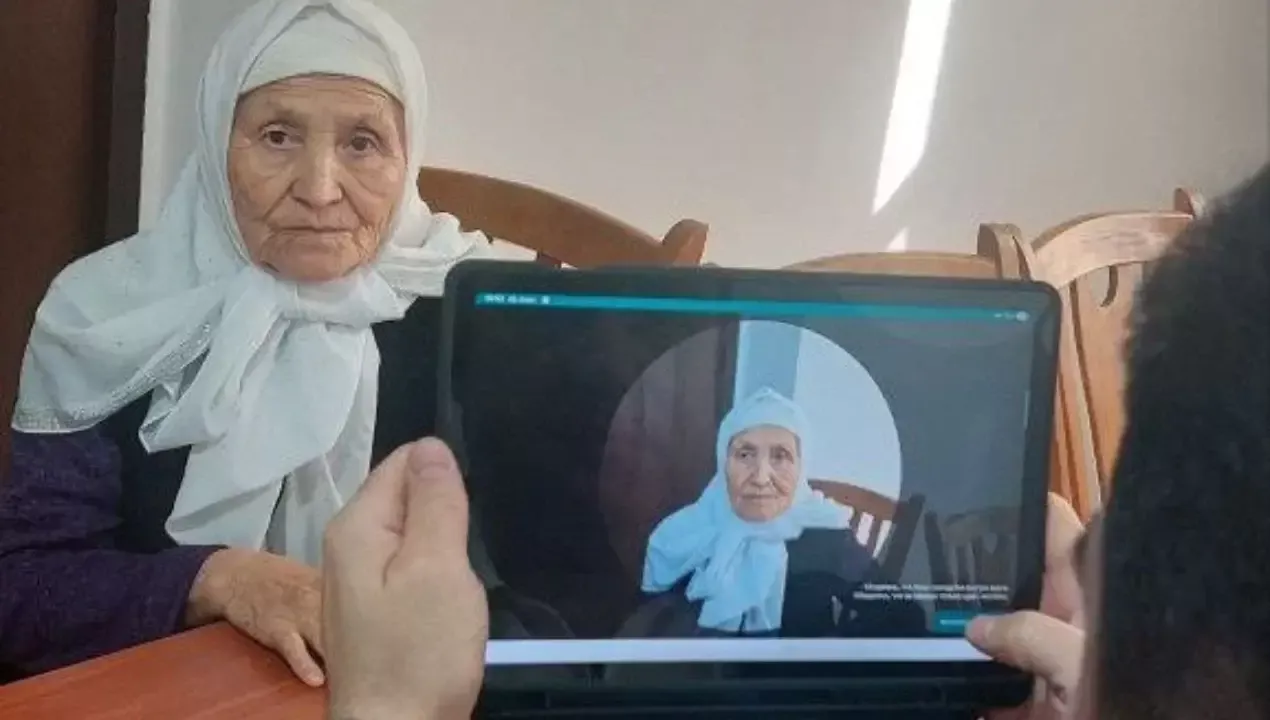 Pension payments have switched to a biometric system