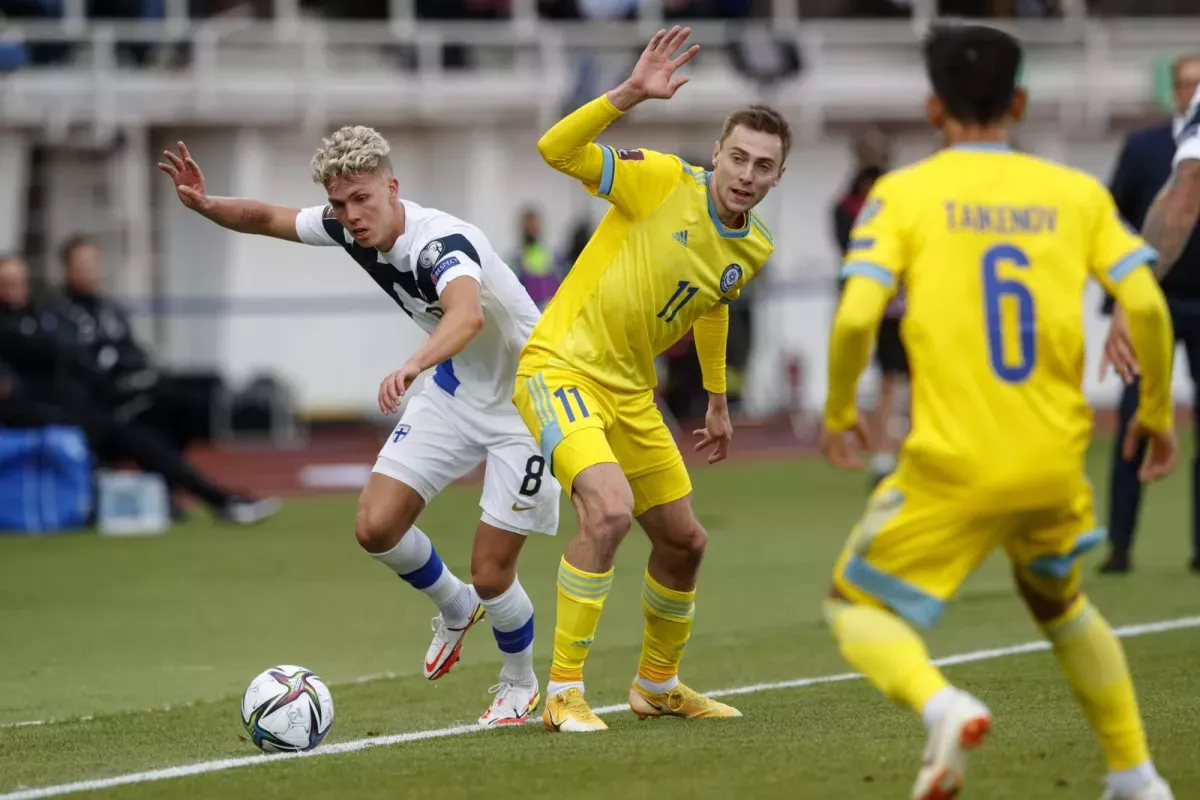 Казахстан взял очко у Северной Македонии