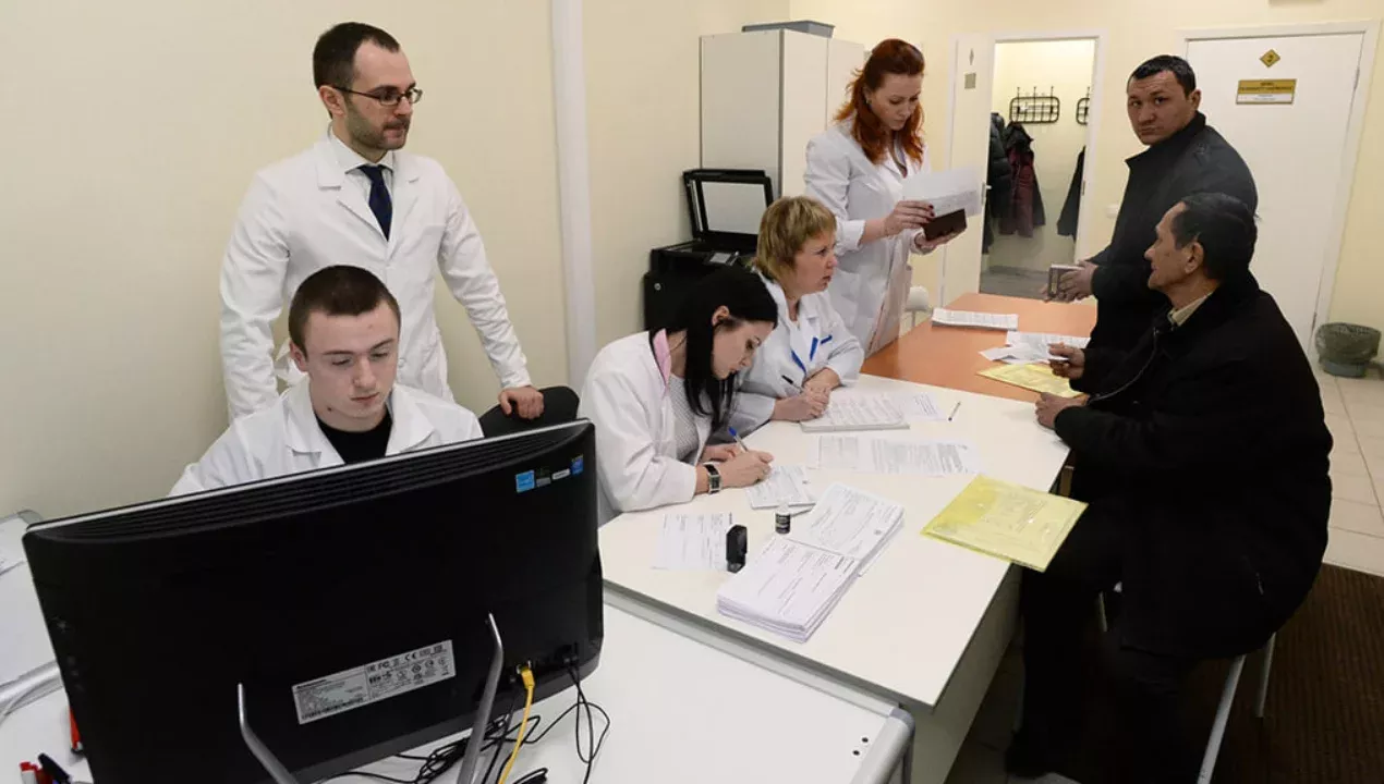 Rossiyada migrantlardan yangi tibbiy tekshiruv talab qilinadi