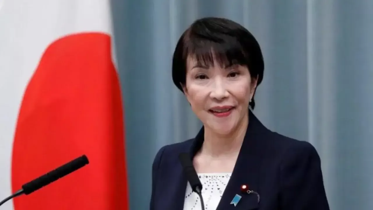 Sanae Takaiti became LDP leader in Japan