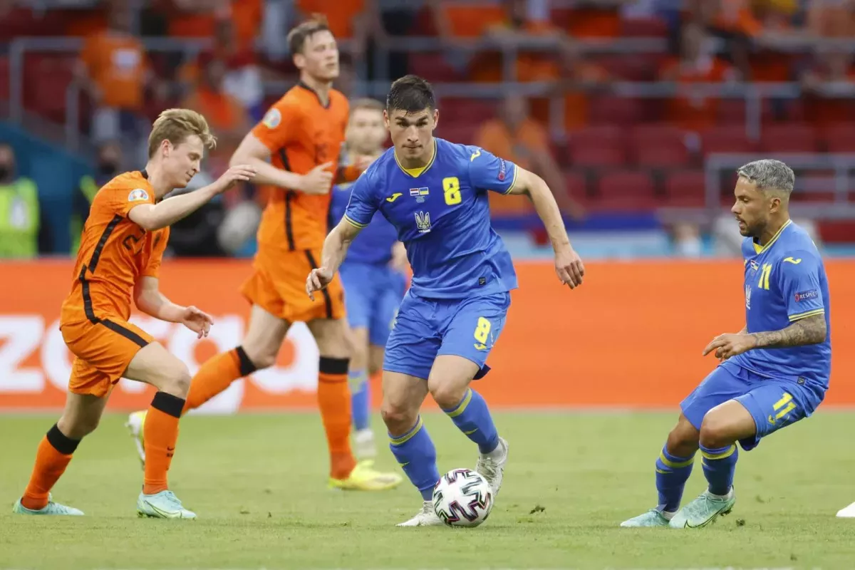 Ukraine national team defeated Azerbaijan