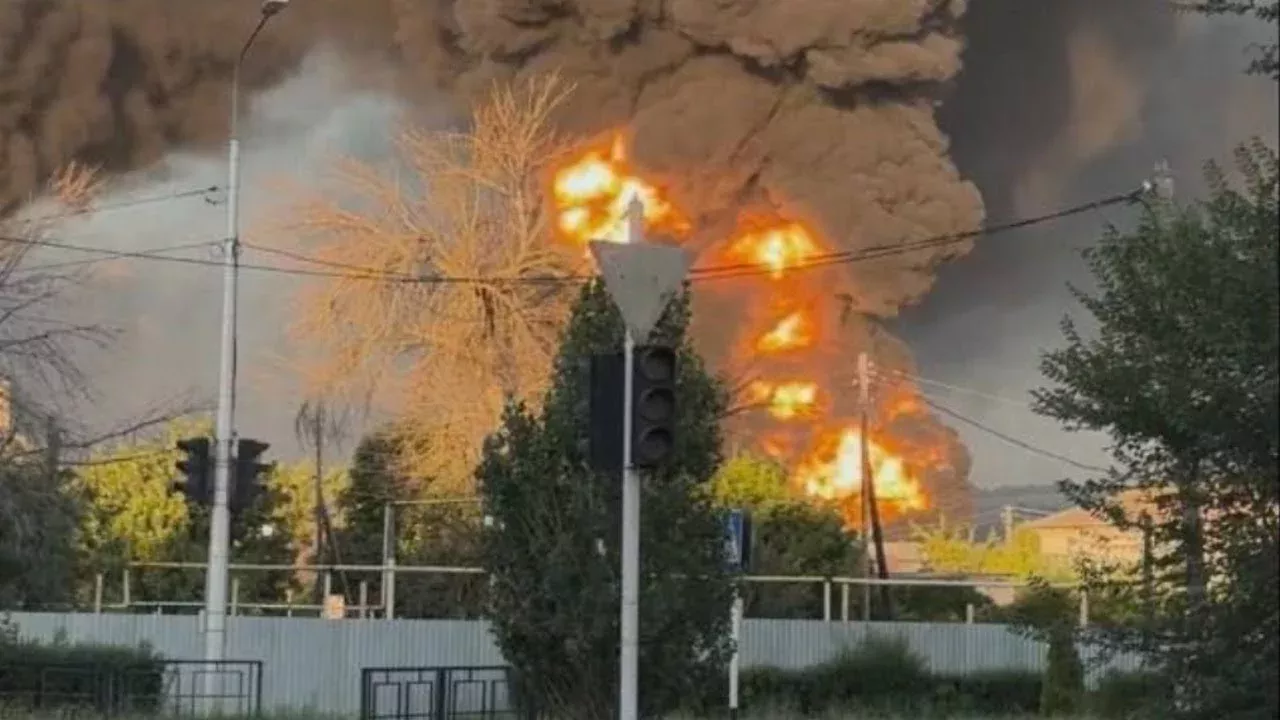 Volgogradda Ukraina dronlari yonilg‘i infratuzilmasini urdi