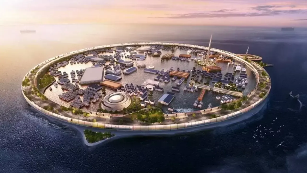 Япония представила проект плавающего города