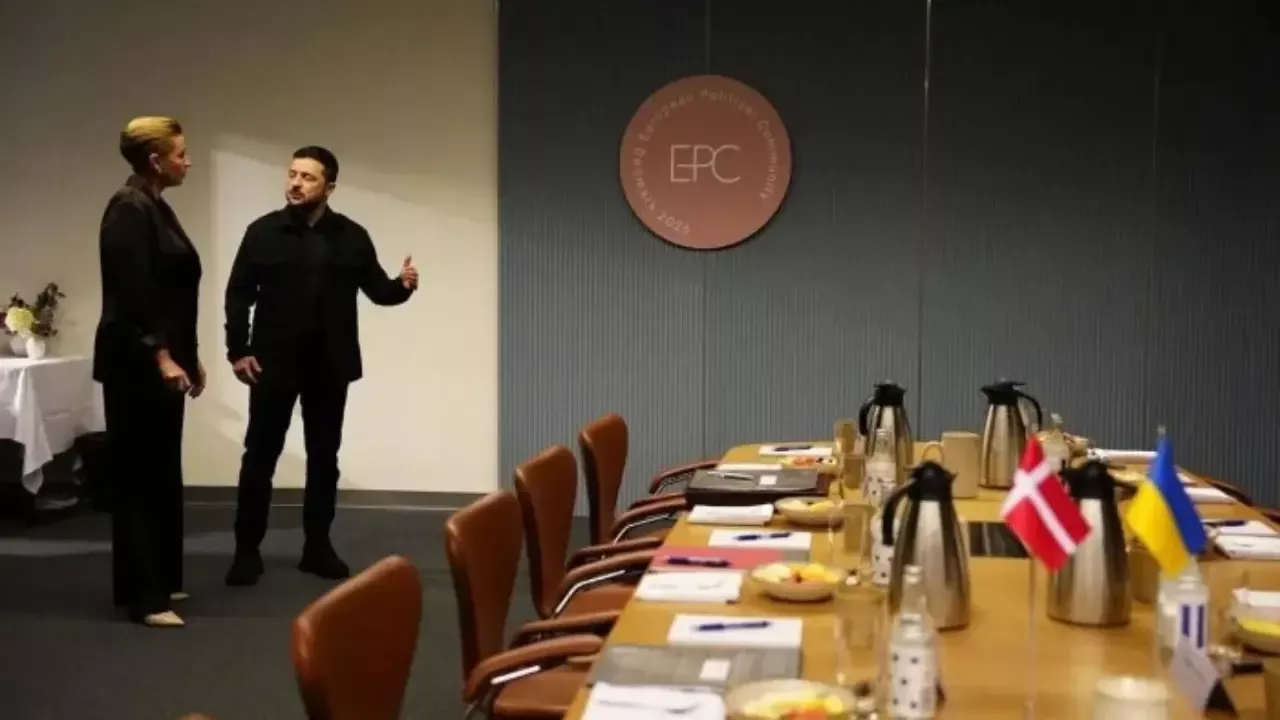 Zelenskiy meets with European leaders in Copenhagen