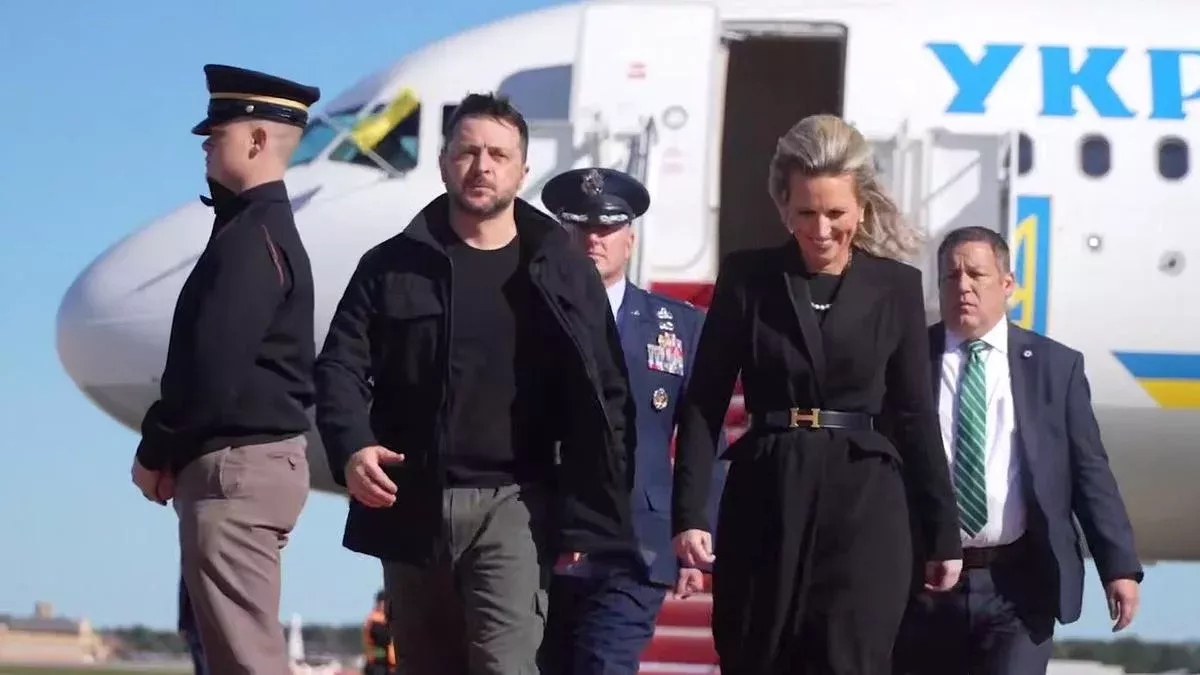 Zelenskiy came to Washington for defense cooperation