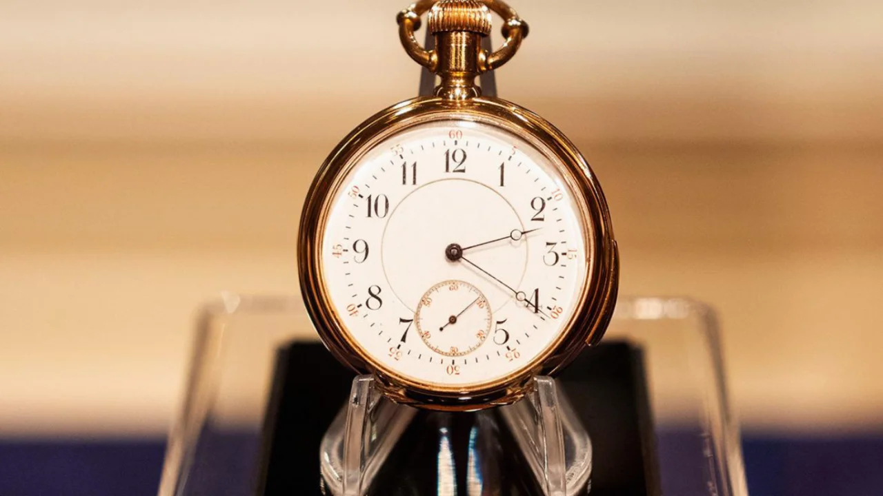 Titanic passenger's watch sold at auction for a record price