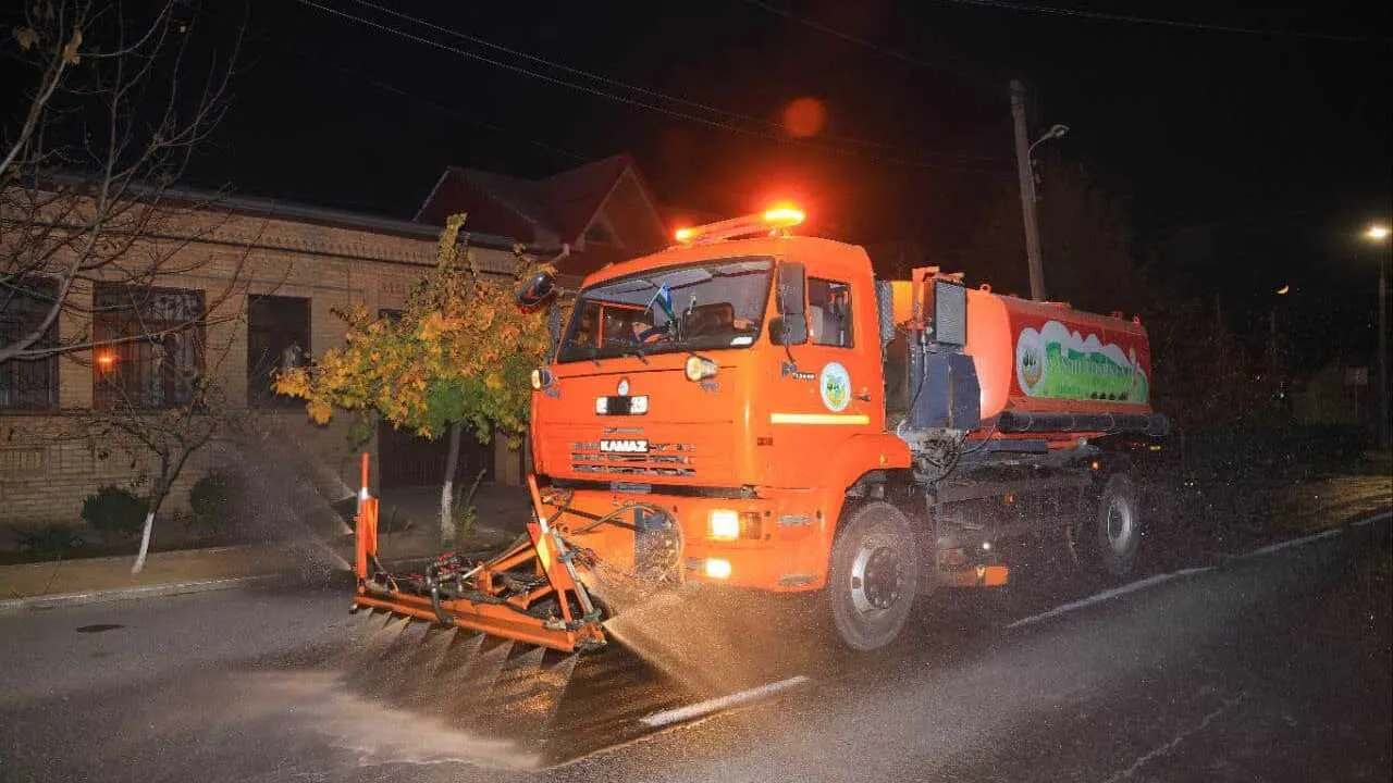 Air quality improvement works continue in Tashkent