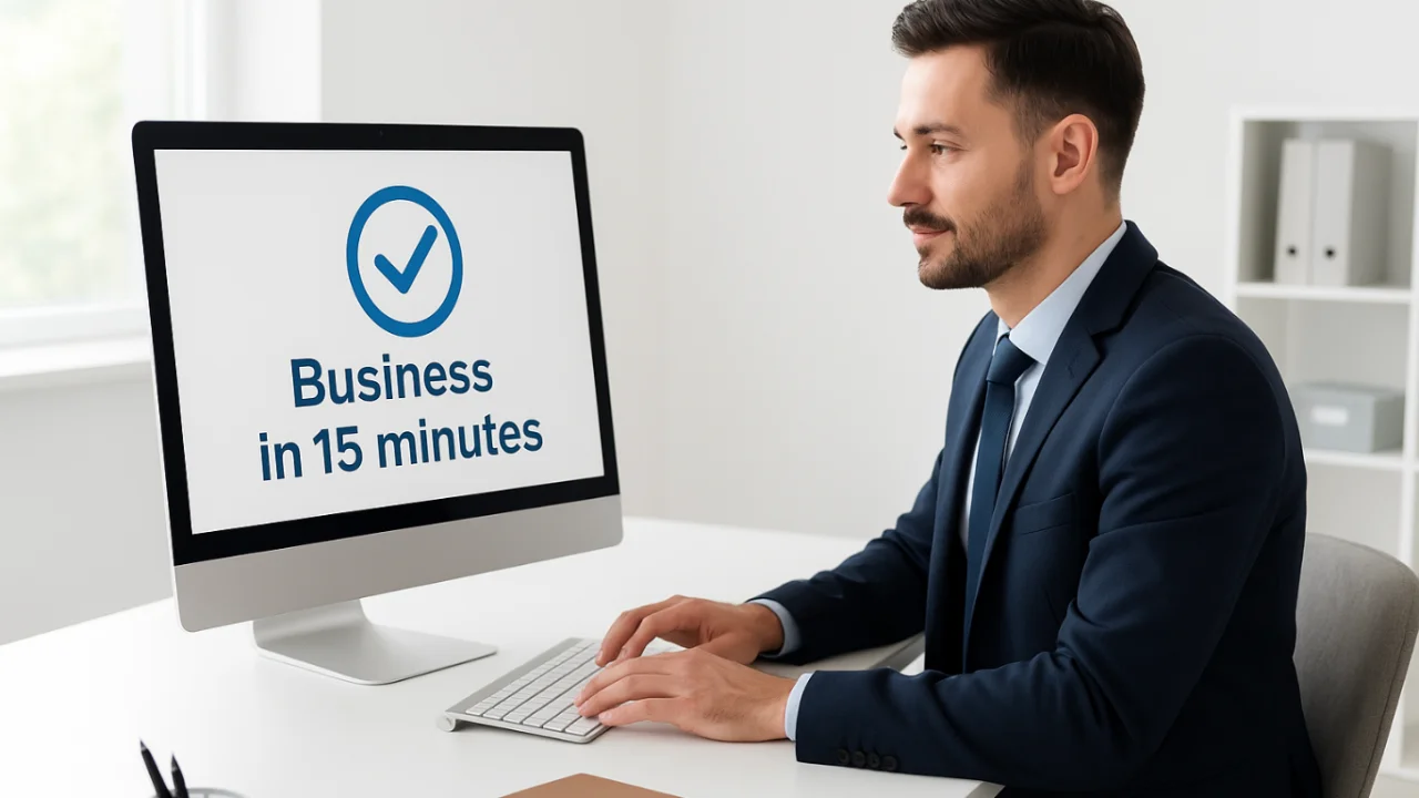 System for opening a business in 15 minutes will be introduced