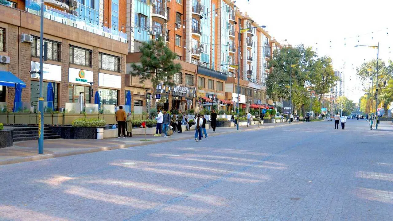 Car-free zones are being established in Uzbekistan