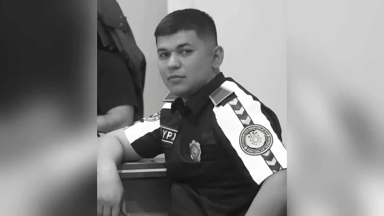 Traffic police officer died in a road accident in Namangan