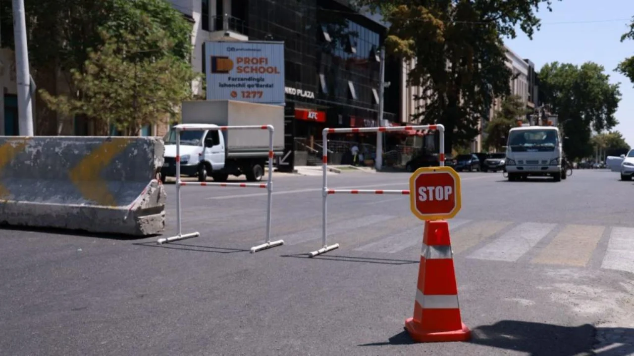 Toshkentda ertaga 15:00–17:00 transport cheklovi bo‘ladi