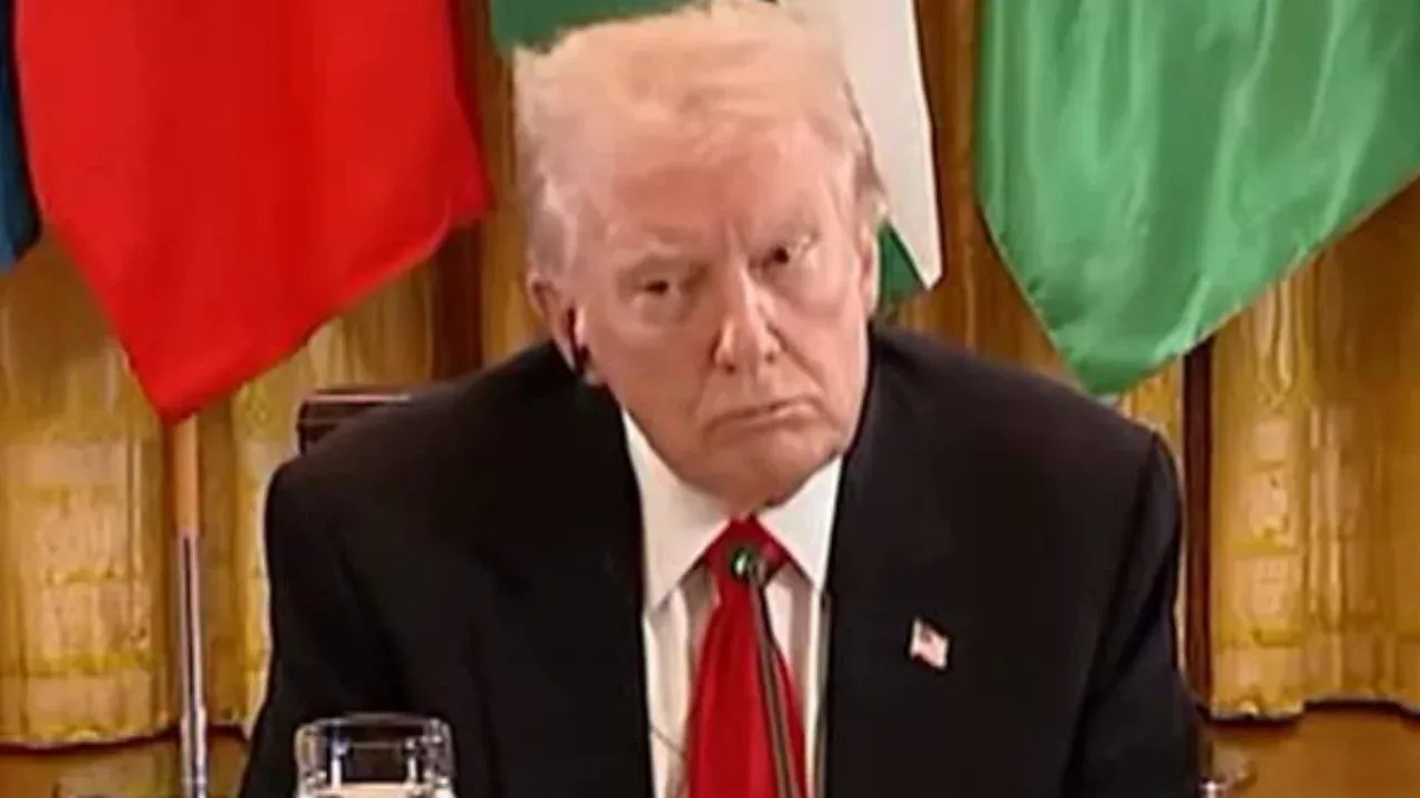 Trump winks at Mirziyoyev causing a stir on the internet