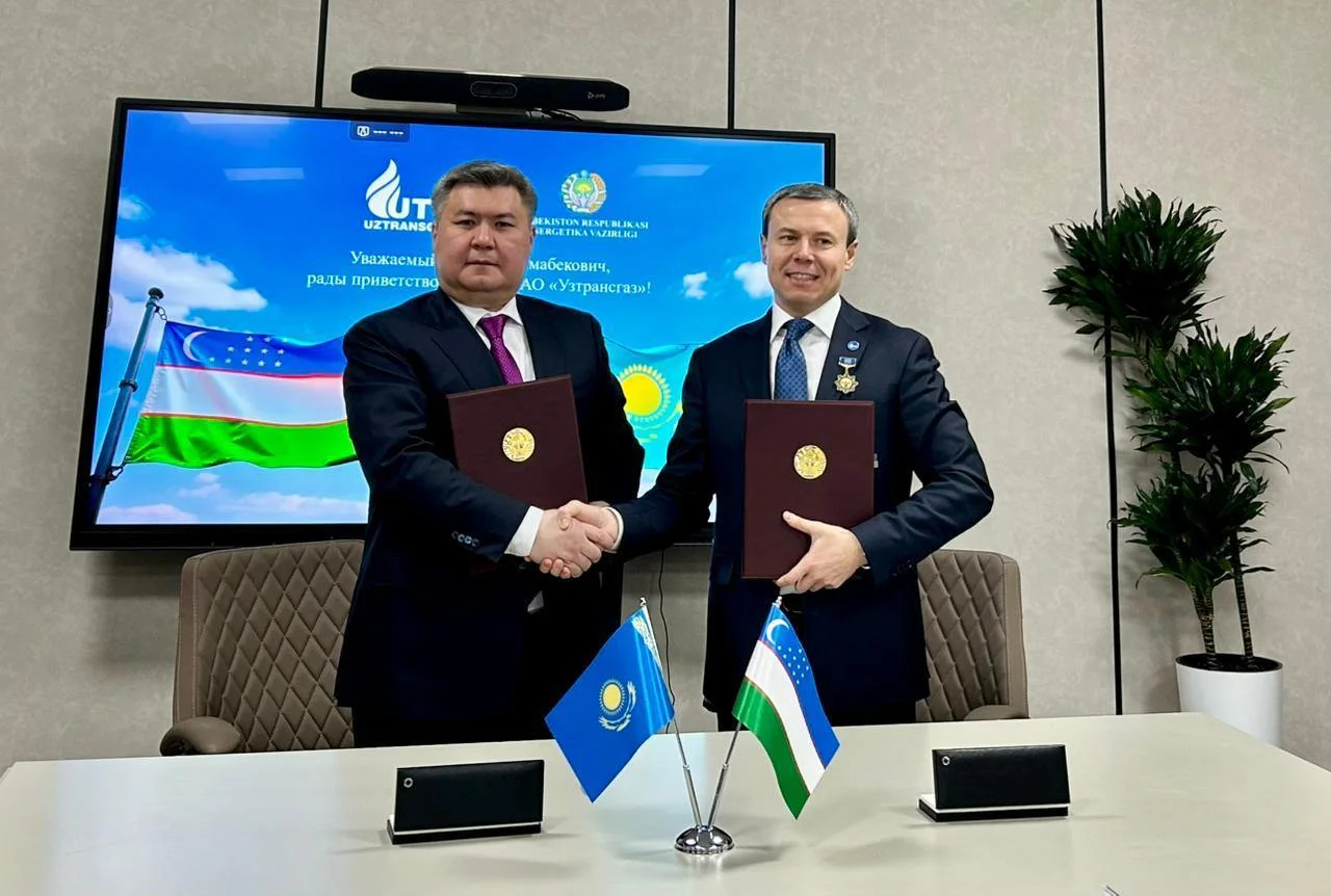 O‘zbekiston va Qozog‘iston gaz tranziti bo‘yicha kelishuvga erishdi