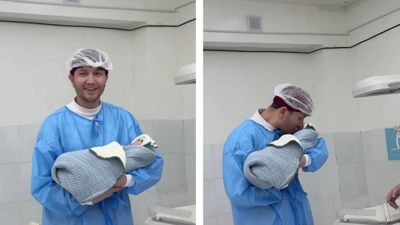 Shaxriyor Baxtiyorov became a father of a son