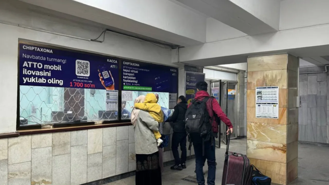 Infokiosks will replace ticket offices in Tashkent metro