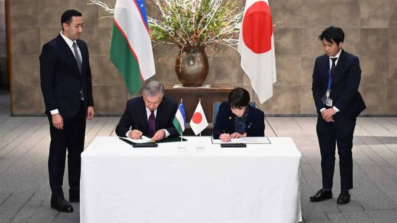 Uzbekistan and Japan formed a $12 billion platform
