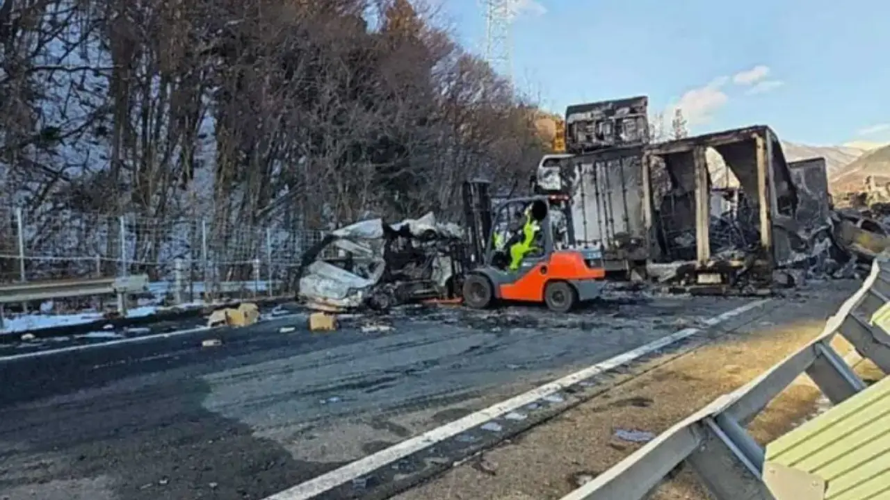Major accident in Japan: 38-hour road closure ended