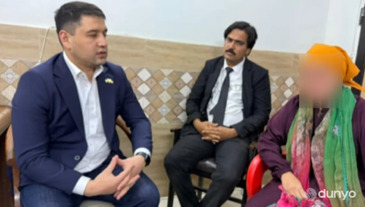 The embassy is assisting the Uzbek citizen detained in Pakistan