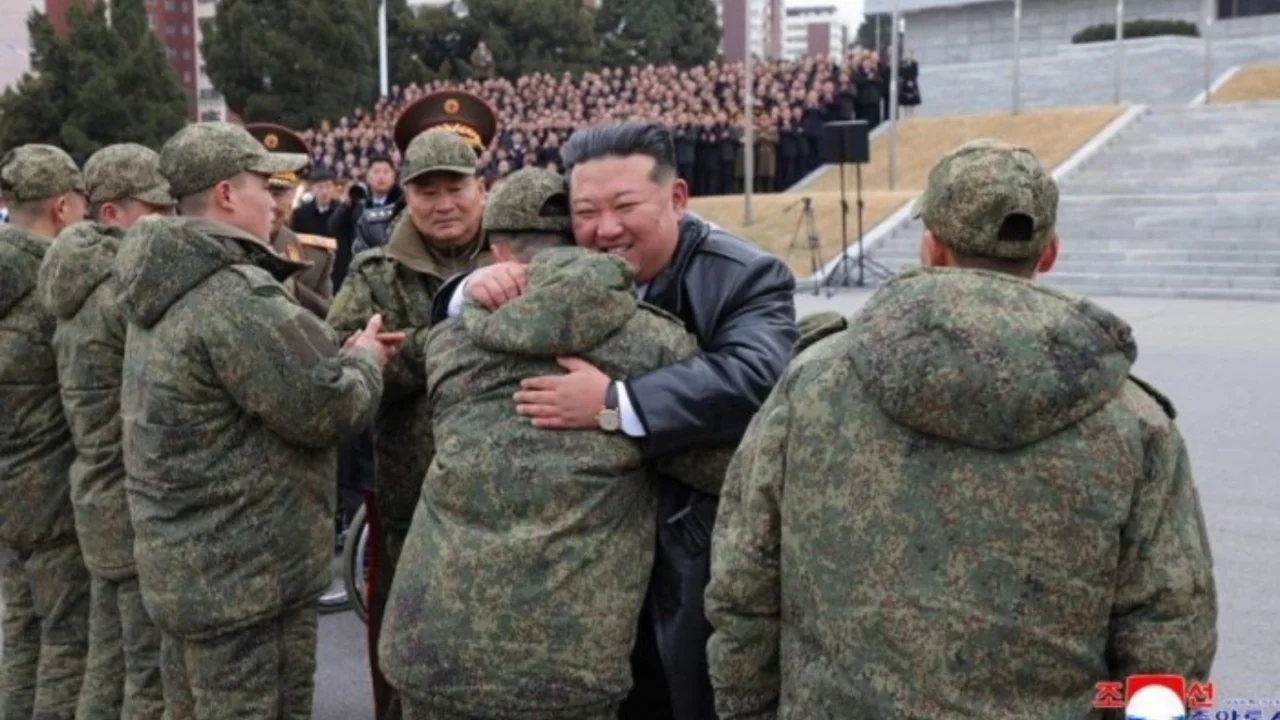 North Korean sappers returned home from Russia