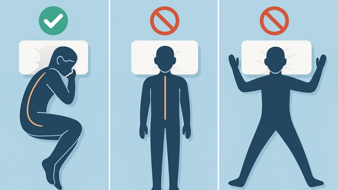 Yonboshlab uxlash sog‘lom uyqu uchun foydali