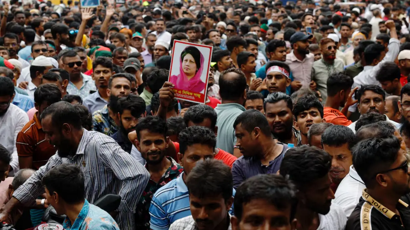 The first female Prime Minister of Bangladesh has passed away