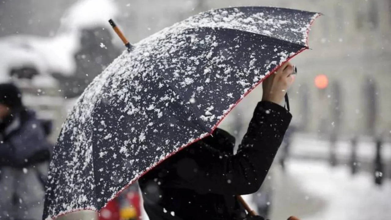 December 18: Rain followed by snow in Tashkent
