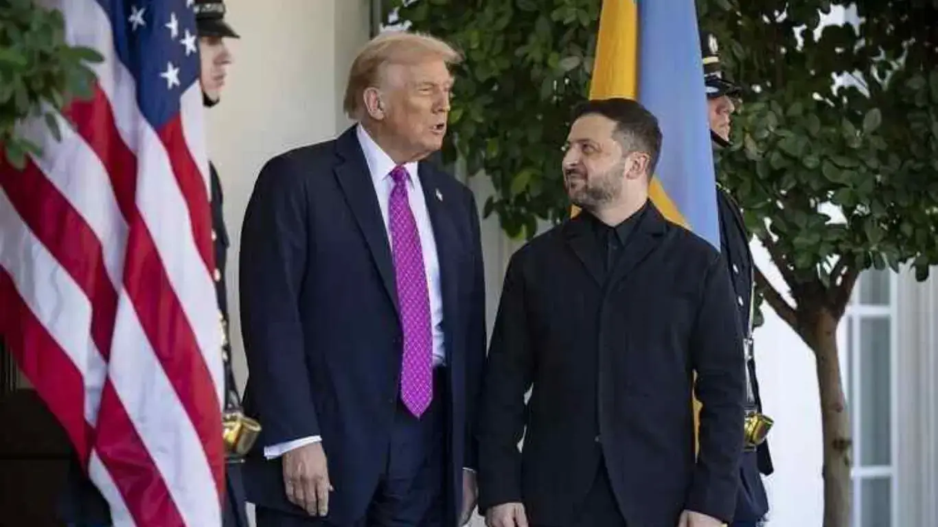 Trump and Zelensky meeting worries Europe