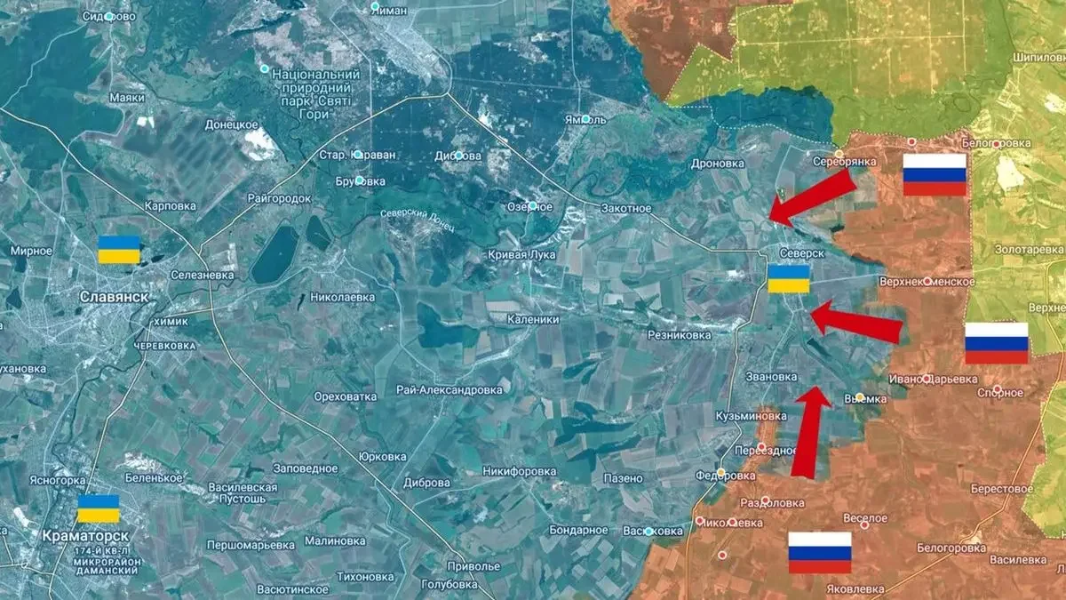 Fighting continues in Seversk, the sides are in opposing claims