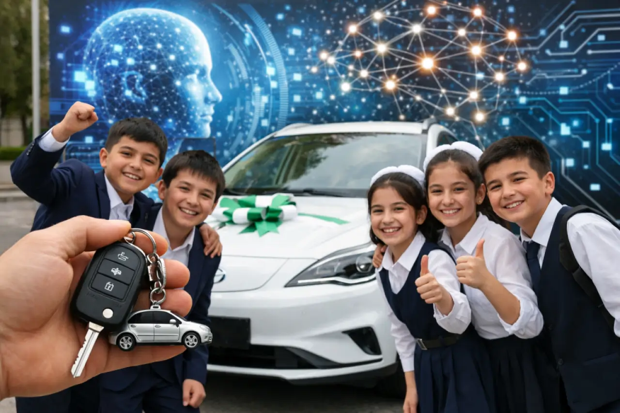 Sun’iy intellektda yetakchi maktablarga elektromobillar beriladi