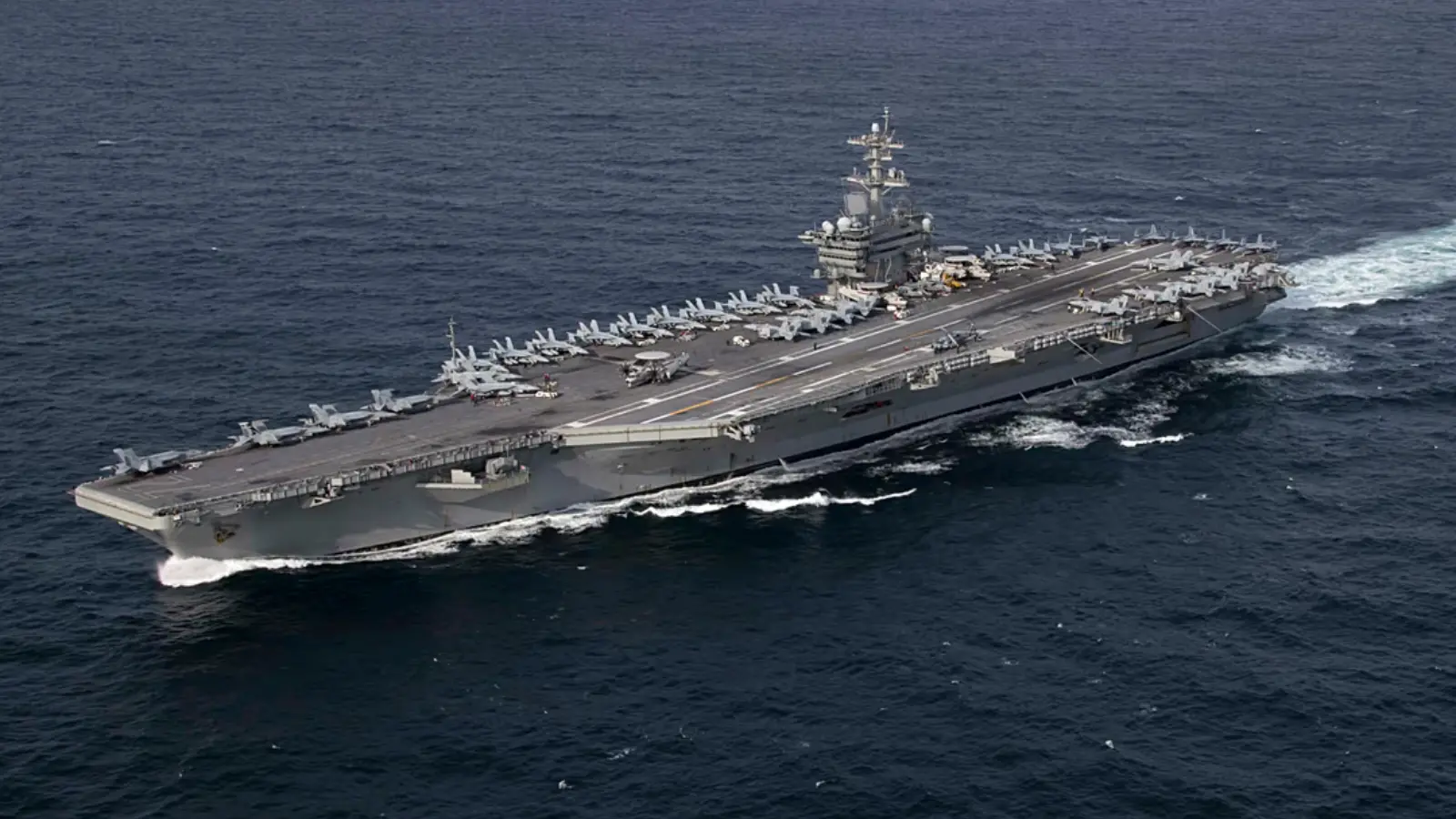 US aircraft carrier in the Middle East: Exercise or pressure?