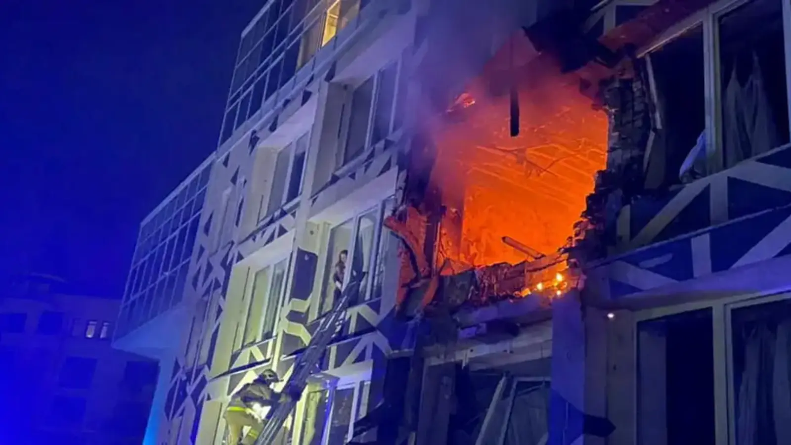 Russian drone attack: casualties and damage in Kyiv