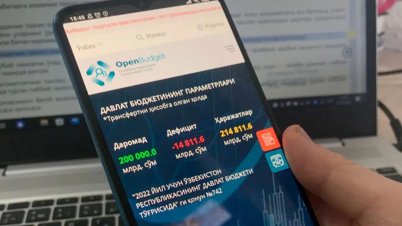 2026 yilgi “Tashabbusli budjet” 1 fevralda boshlanadi