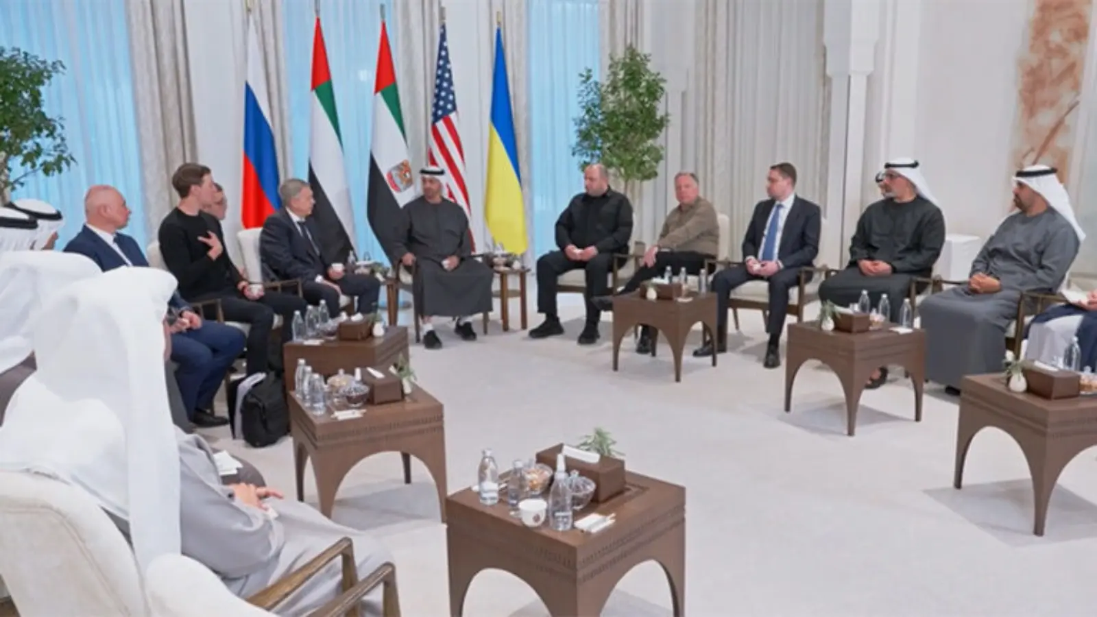 Trilateral talks between the US, Russia, and Ukraine held in Abu Dhabi