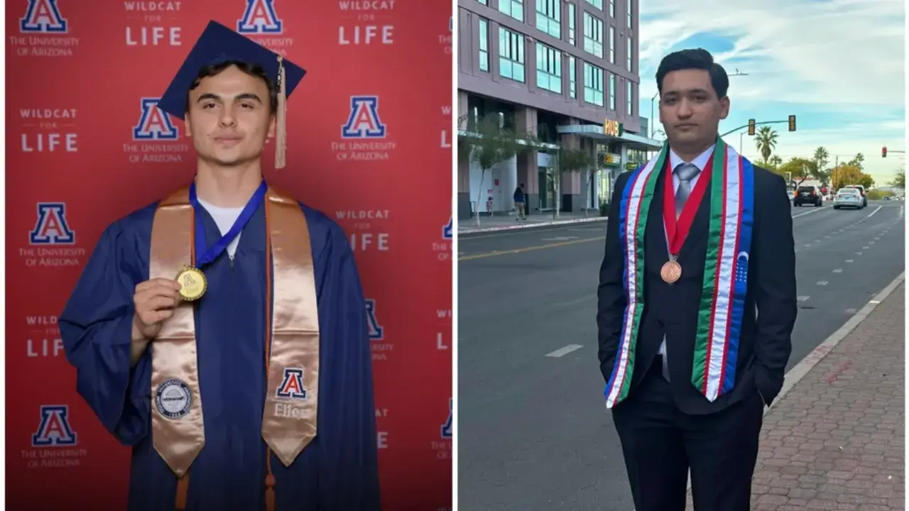 Uzbek students received gold medals at the University of Arizona