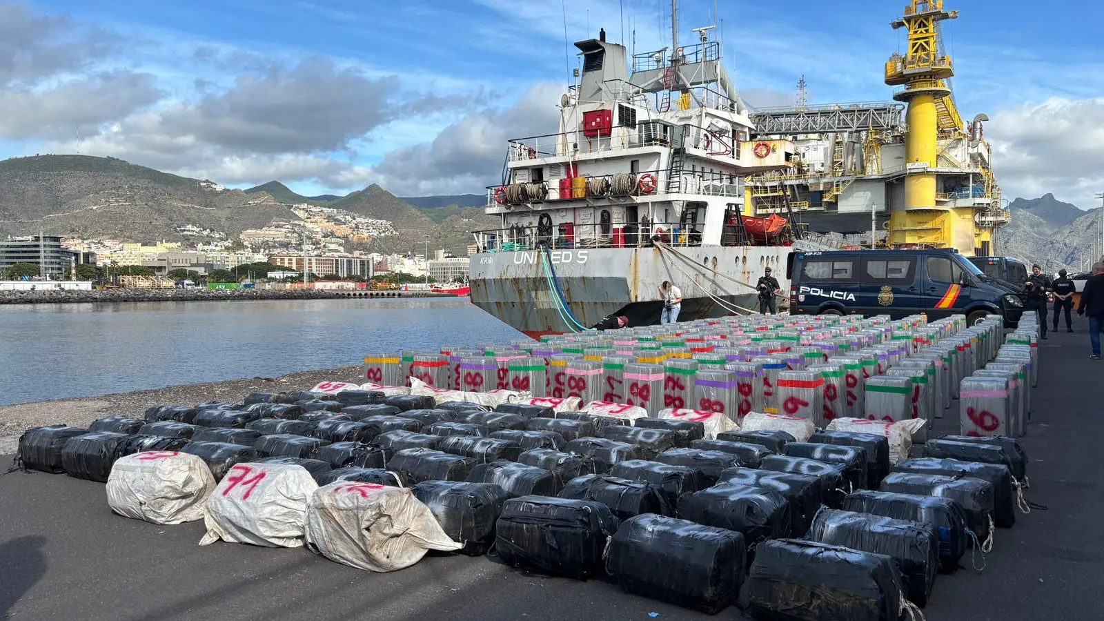 10 tons of cocaine seized in the Atlantic