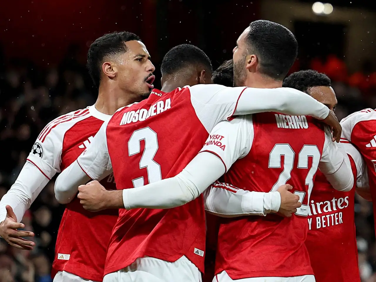 If Arsenal wins, they will finish the group with 100%