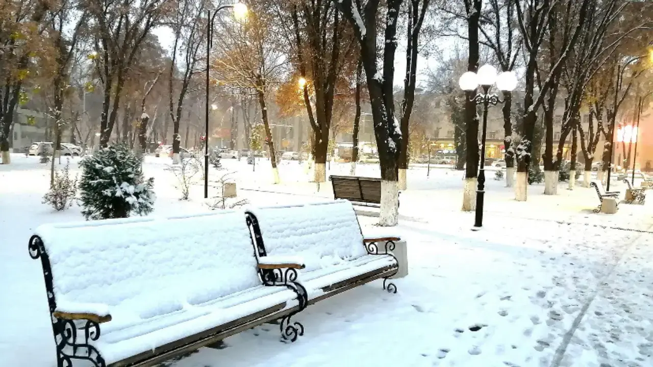 The weather will warm up in Uzbekistan in January