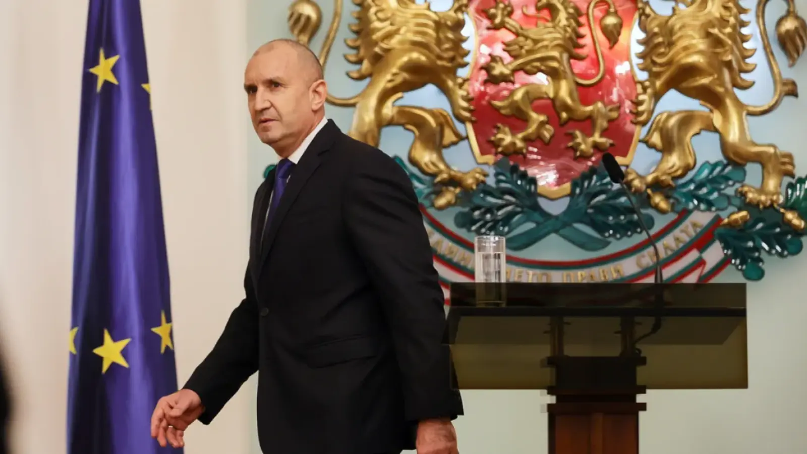 Bulgarian President Rumen Radev announced his resignation
