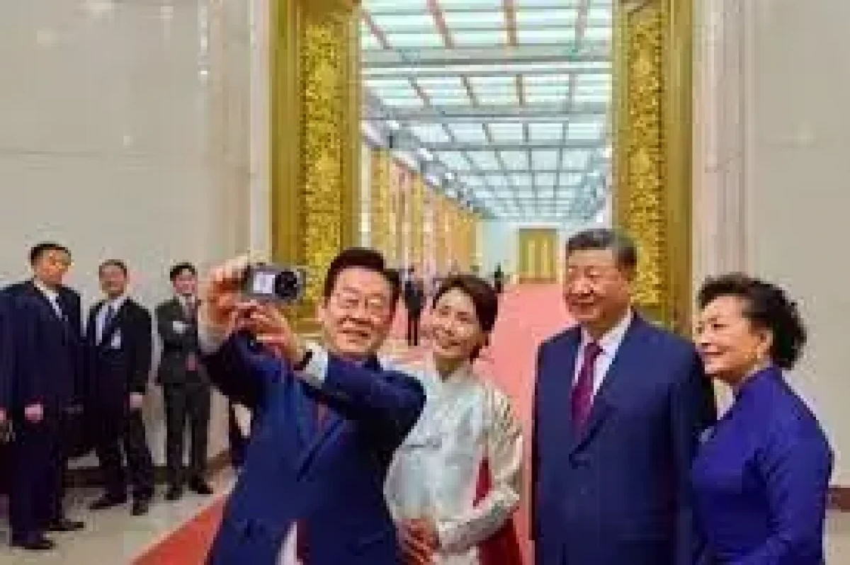 South Korean and Chinese leaders met