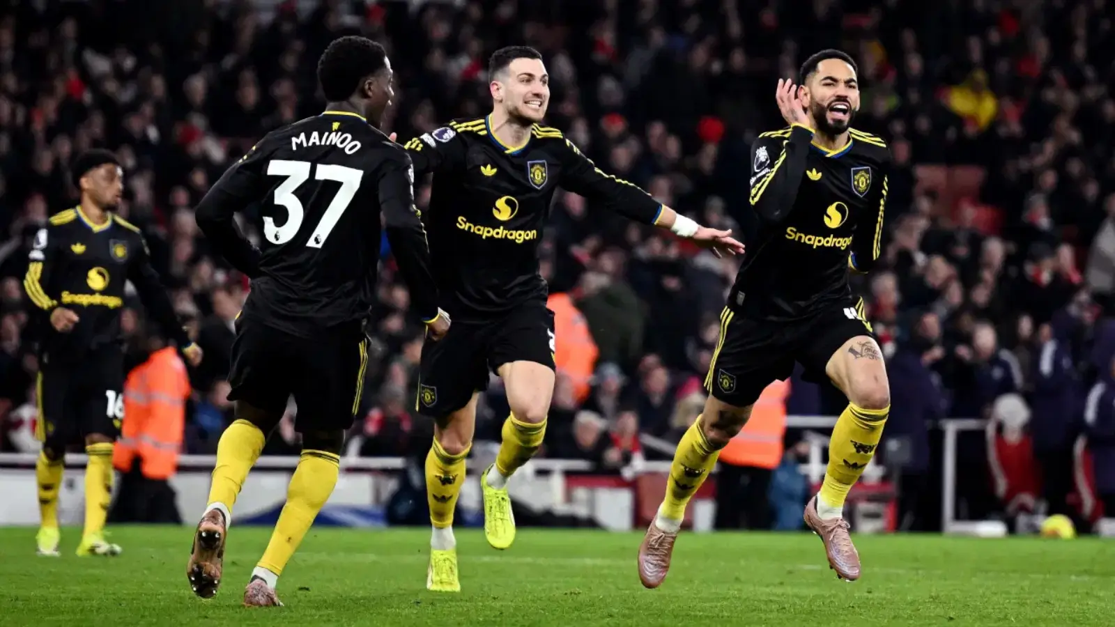 Under Michael Carrick's leadership, 'United' achieved two victories