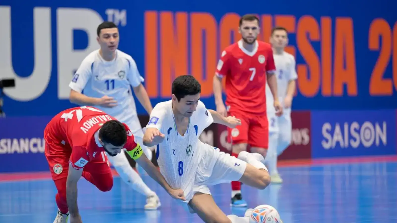 Uzbekistan futsal team drew with Tajikistan