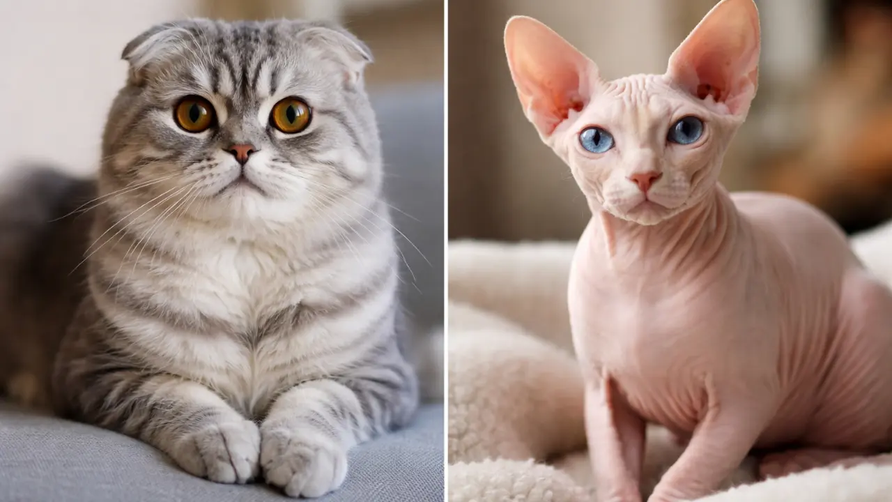 Scottish and Sphynx cats banned in the Netherlands